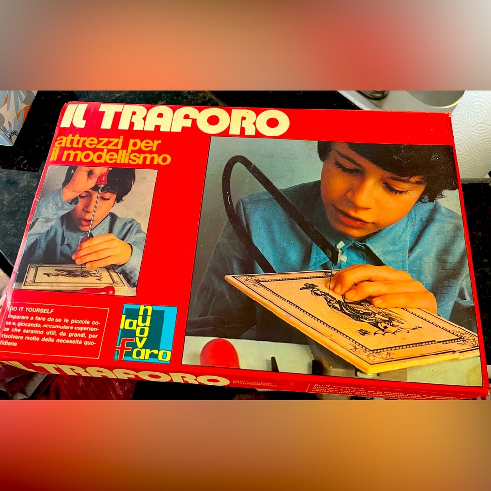 Italian wooden set for kids